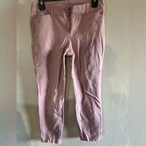 Women’s Old Navy Pixie Pant size 8 light pink